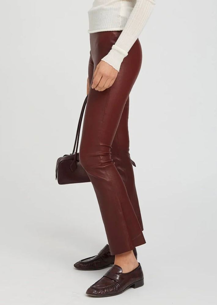SPRWMN Pinot Leather Ankle Flare