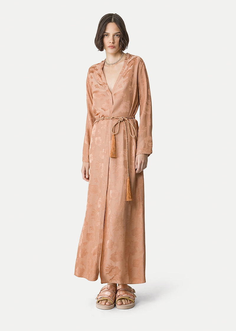 forte forte silk dress FORTE FORTE Silk Creponne Dress | Luce Yellow