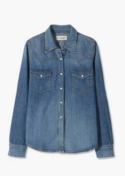 Nili Lotan Travis Shirt Classic Wash