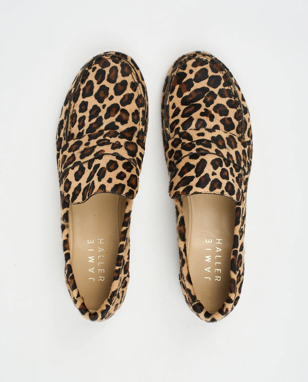 Jamie Haller Penny Loafer Leopard