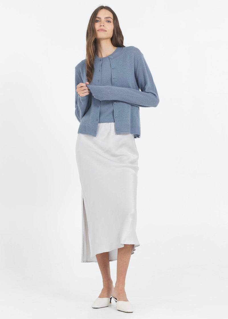 One Grey Day Forbes Cashmere Cardigan
