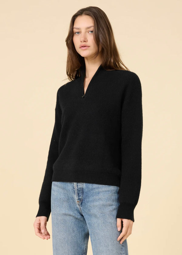 OGD Colorado Half-Zip Cashmere Pullover Black