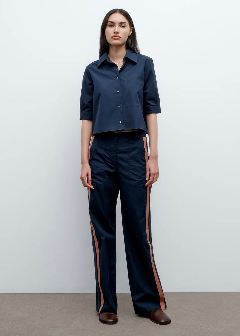 TWP Short Lived in Vintage Washed Poplin Midnight