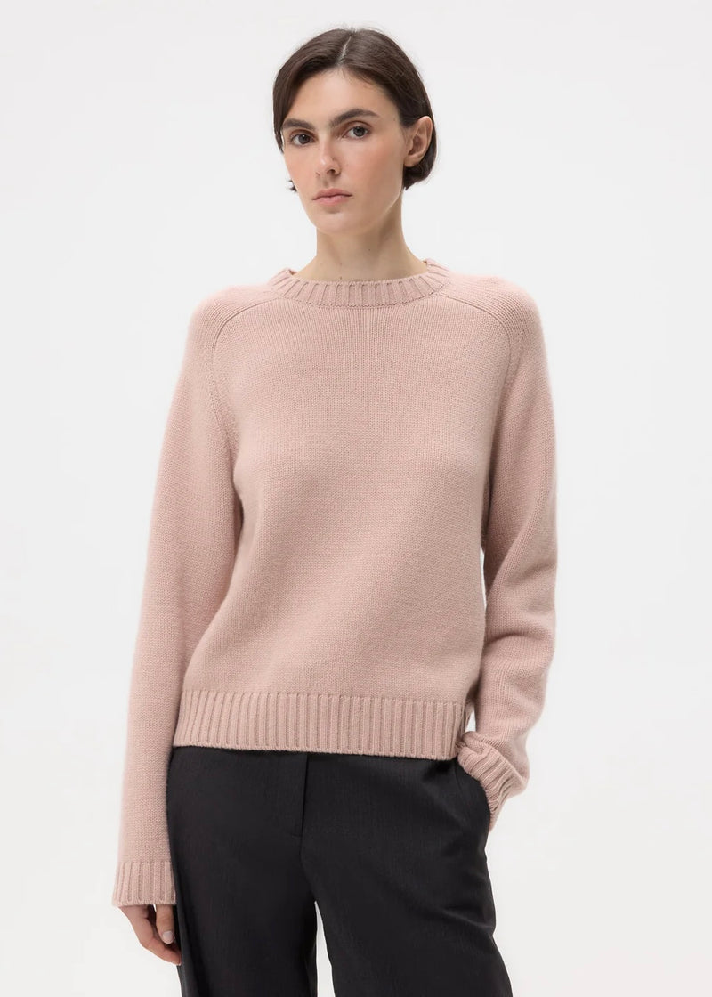 TWP New Jill Crewneck in Cashmere Blush