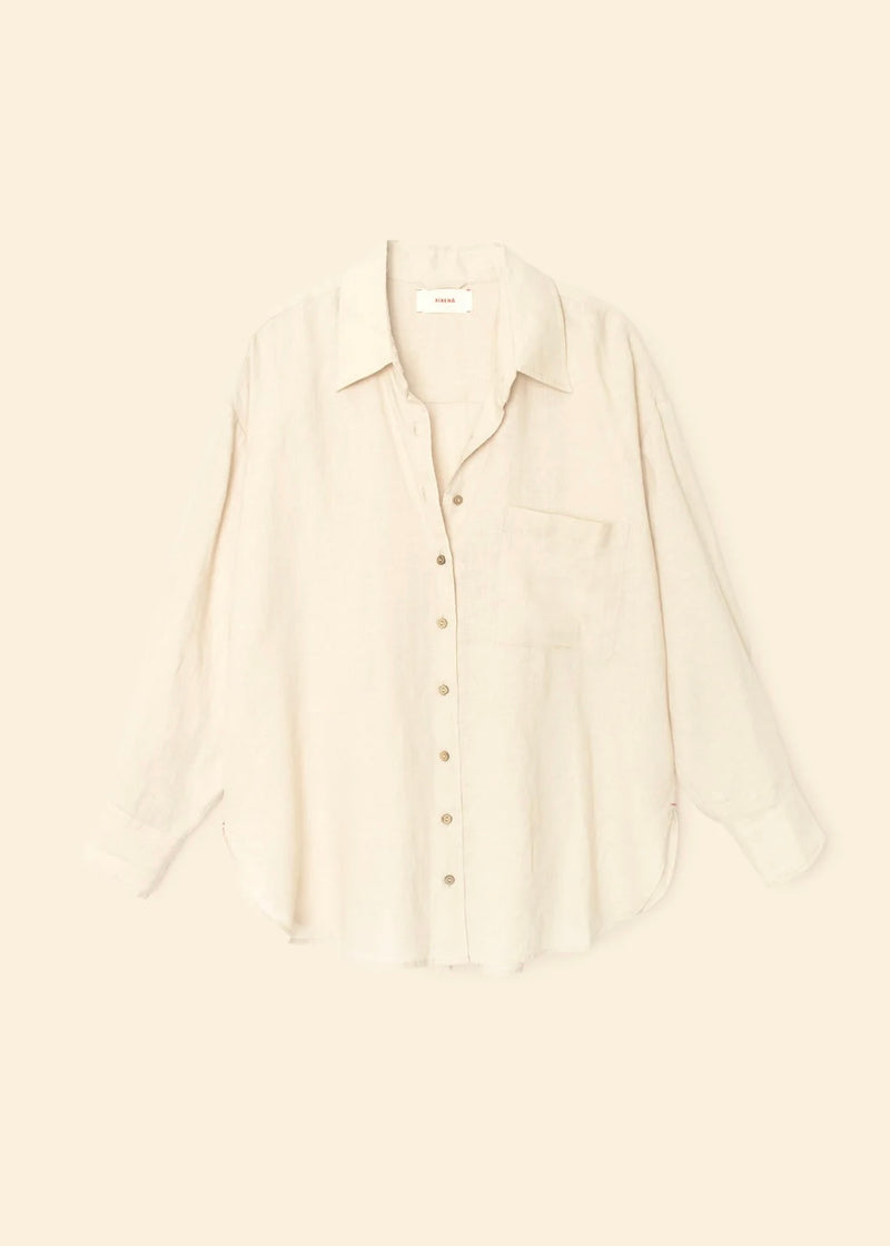 Xirena Sugarecane Sydney Linen Shirt