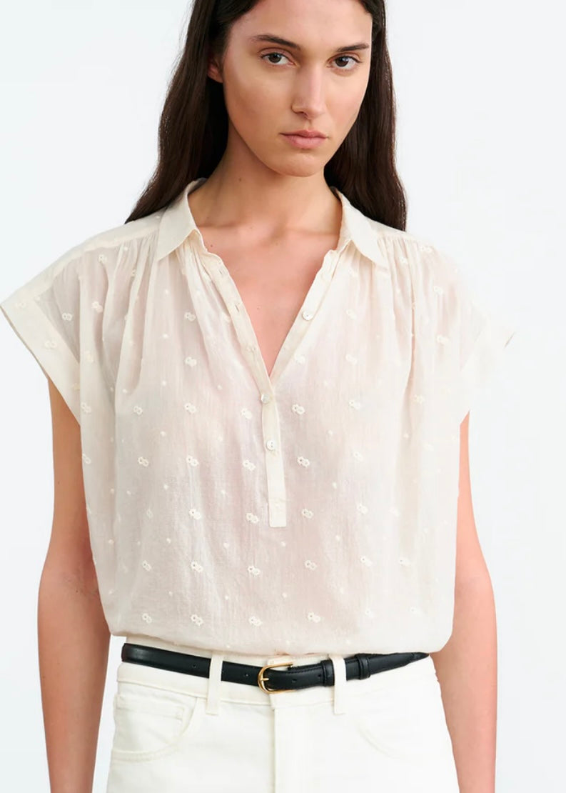 Nili Lotan Normandy Blouse