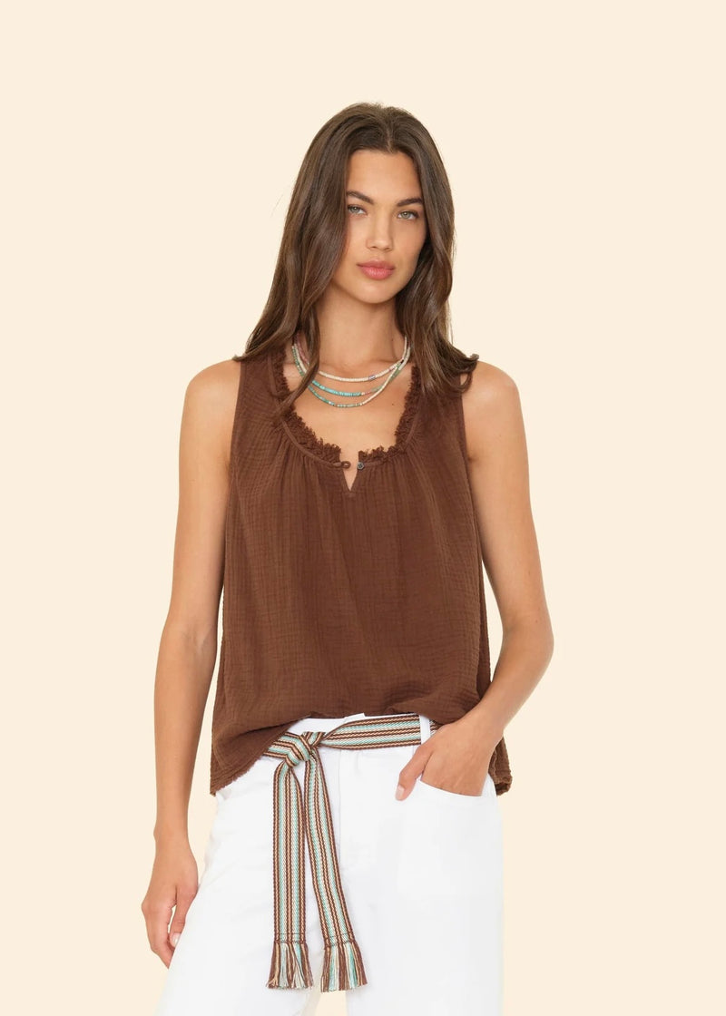 Xirena Cocoa Bean Rosie Top