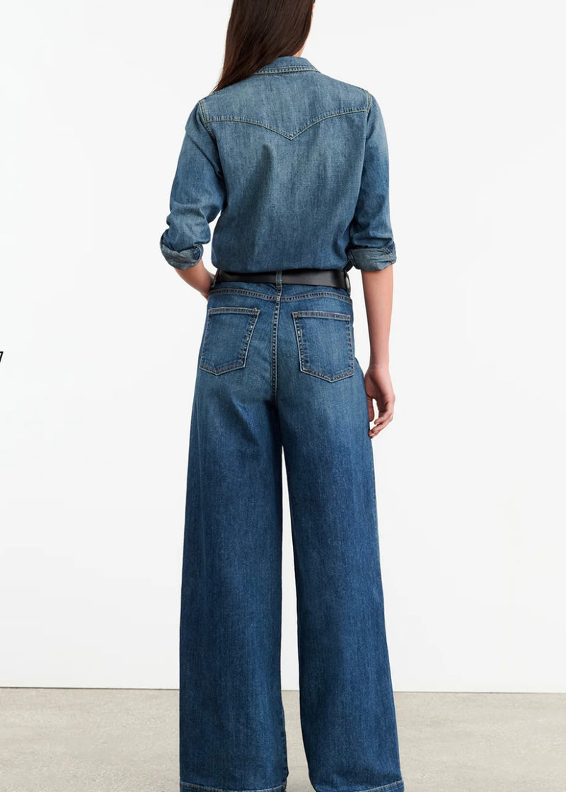Nili Lotan Travis Shirt Classic Wash