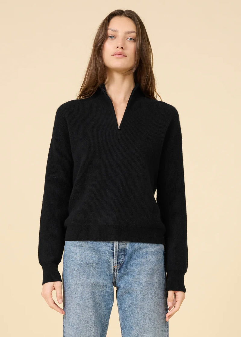 OGD Colorado Half-Zip Cashmere Pullover Black