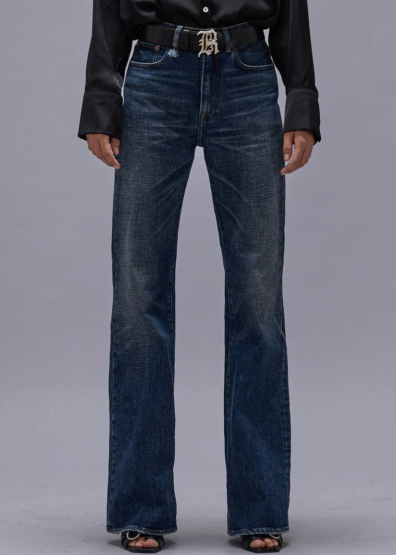 R13 Jane Jean Mire Blue Stretch