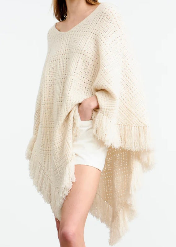 Nili Lotan Bristol Cashmere Poncho