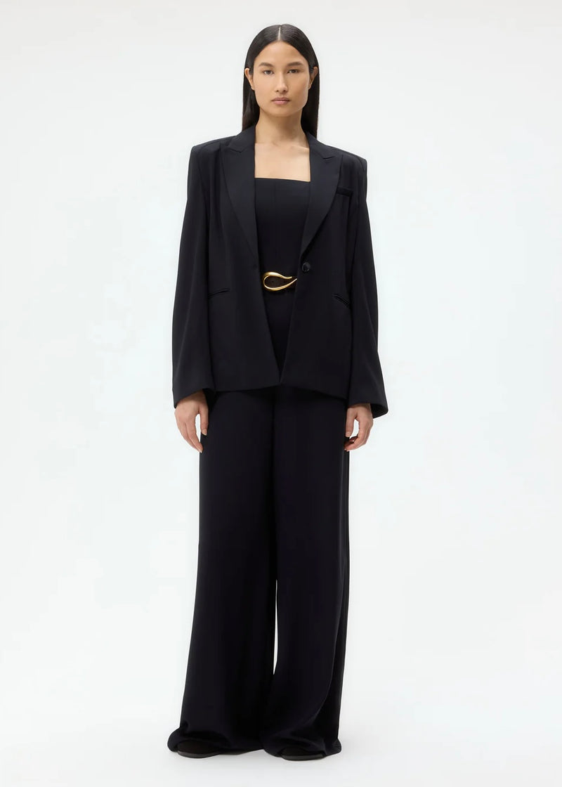 TWP Boy Blazer in Drapey Wool Crepe