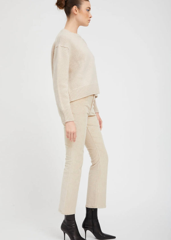 SPRWMN Oat Heavy Cashmere Sweater