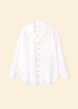 Xirena White Sydney Linen Shirt