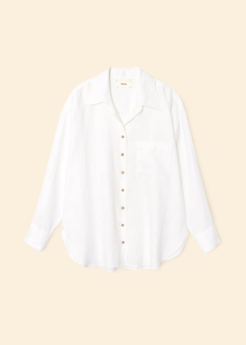 Xirena White Sydney Linen Shirt