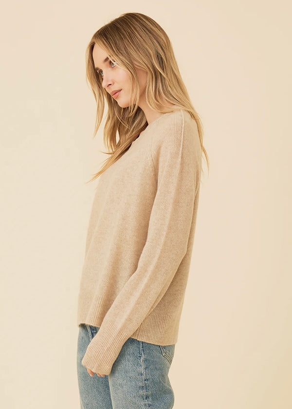 OGD Sloane Cashmere Pullover Oatmeal