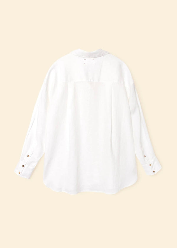 Xirena White Sydney Linen Shirt