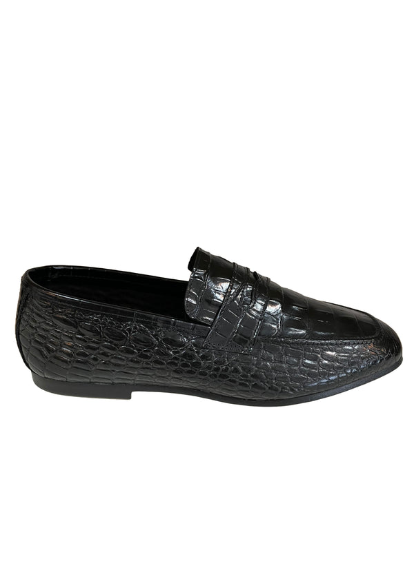 Sophique Loafer Black Croc