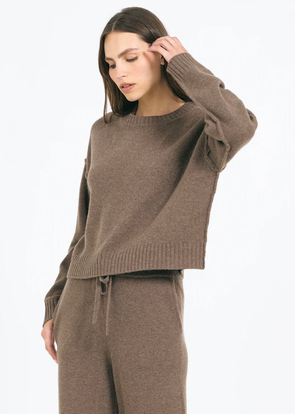 OGD Annika Cashmere Crewneck Husk