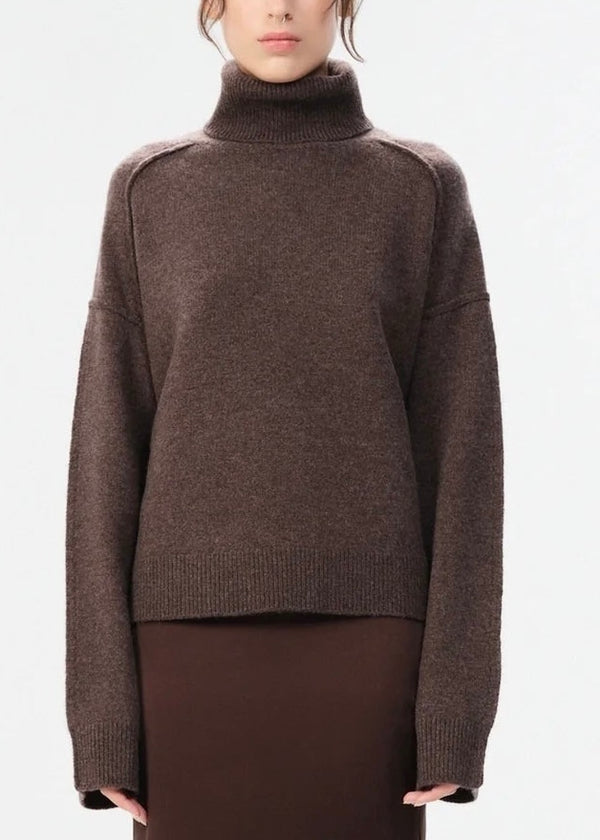 Maria Cher Melian Jordan Turtleneck Brown