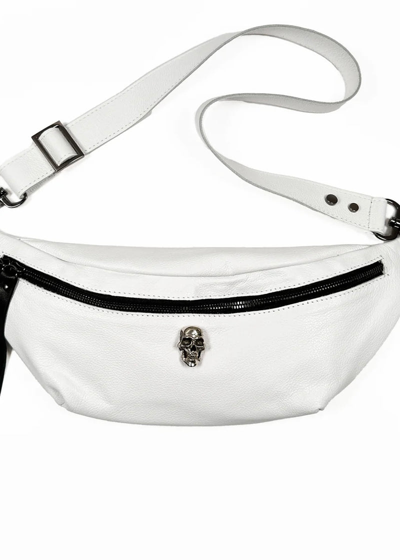 Evoke Stella Cross Body White