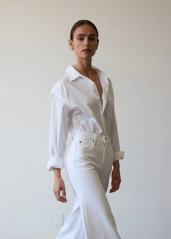 Jamie Haller The Weekend Shirt in White