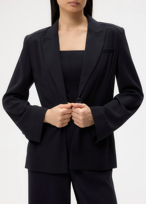 TWP Boy Blazer in Drapey Wool Crepe