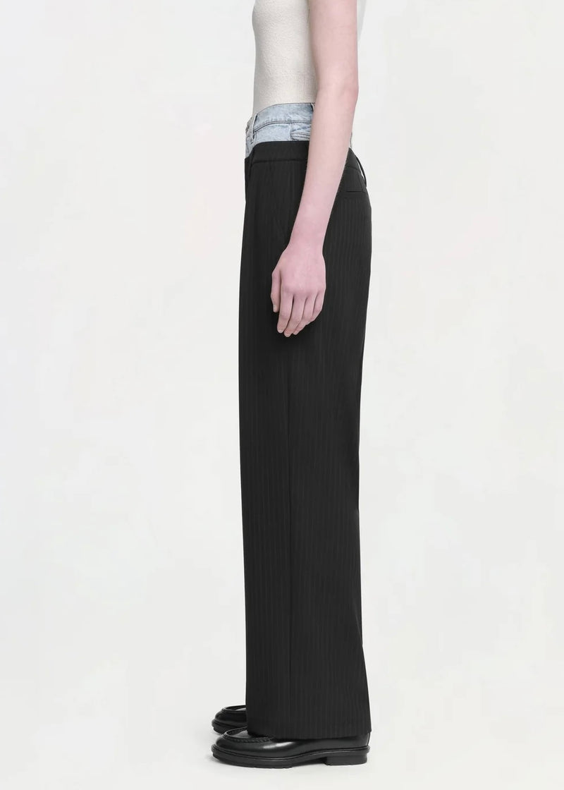 Jonathan Simkhai Ophelia Double Waisted Pant