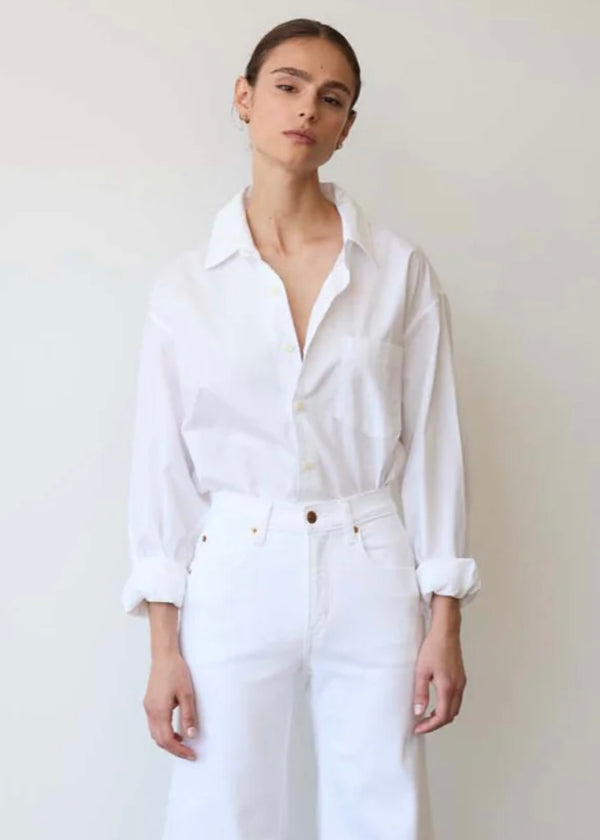 Jamie Haller The Weekend Shirt in White