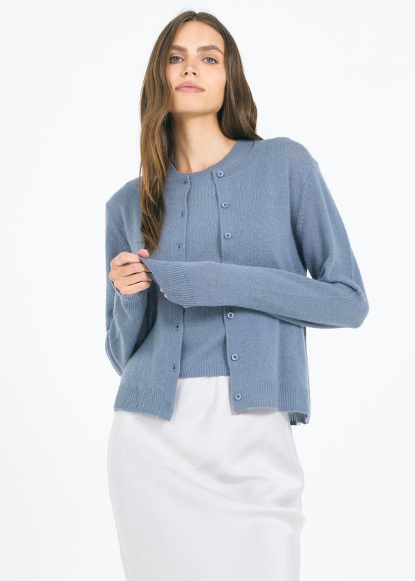 One Grey Day Forbes Cashmere Cardigan