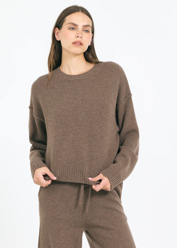 OGD Annika Cashmere Crewneck Husk
