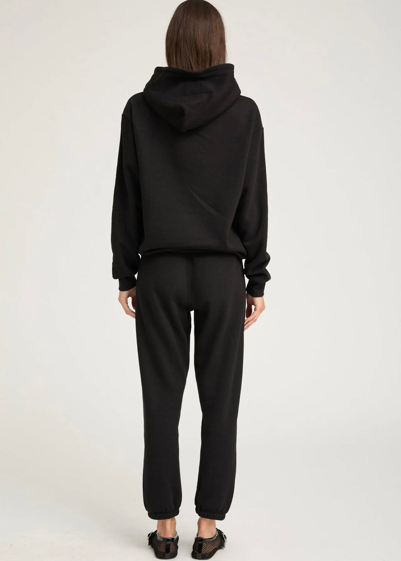 SPRWMN Heart Hoodie Black