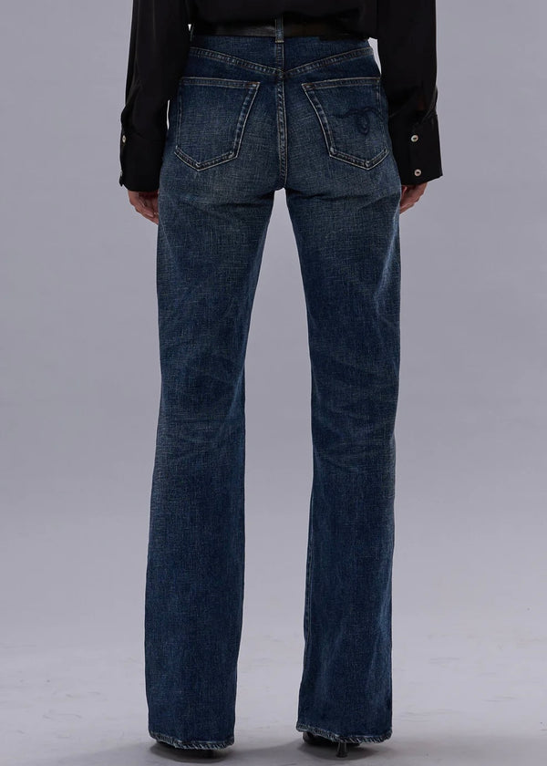 R13 Jane Jean Mire Blue Stretch