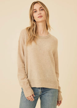OGD Sloane Cashmere Pullover Oatmeal