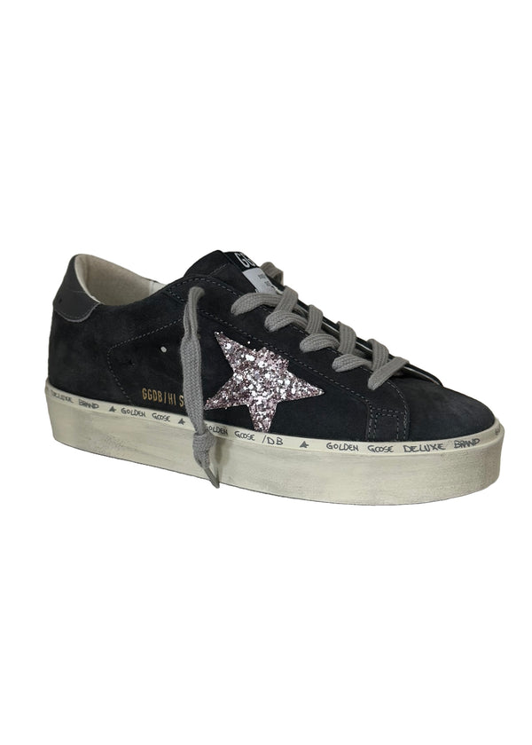 Golden Goose Hi Star Suede Asphalt