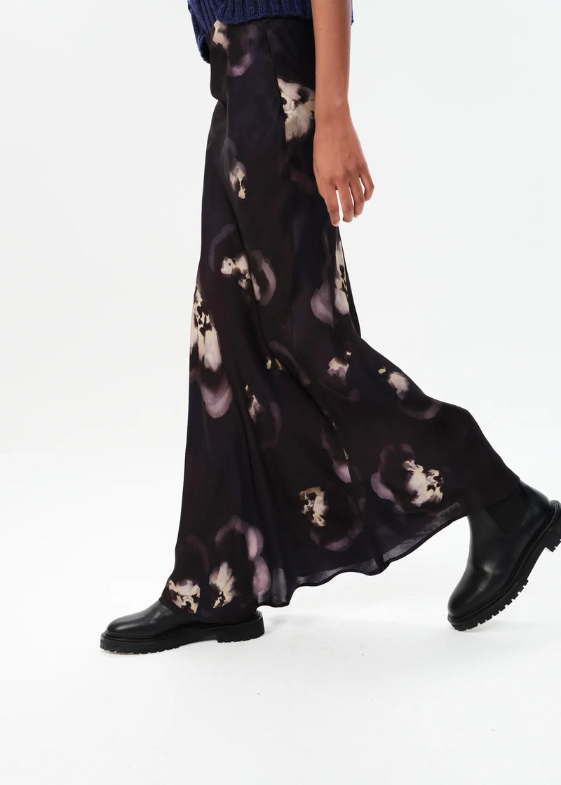 Maria Cher Quesada Alice Long Skirt Midnight Blue