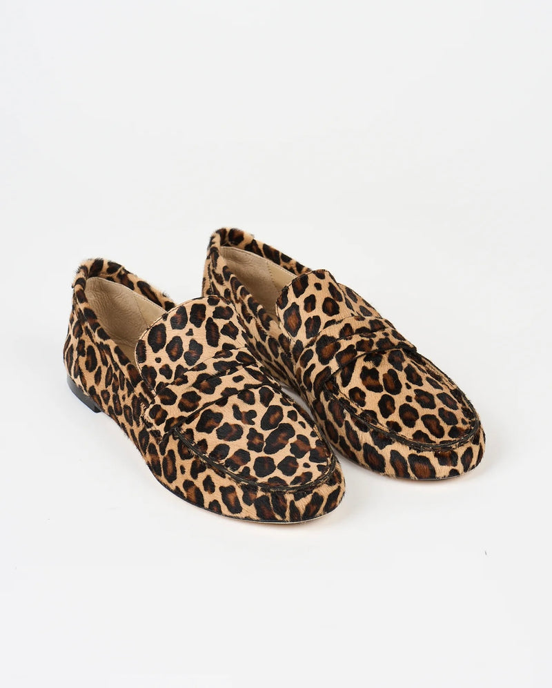 Jamie Haller Penny Loafer Leopard