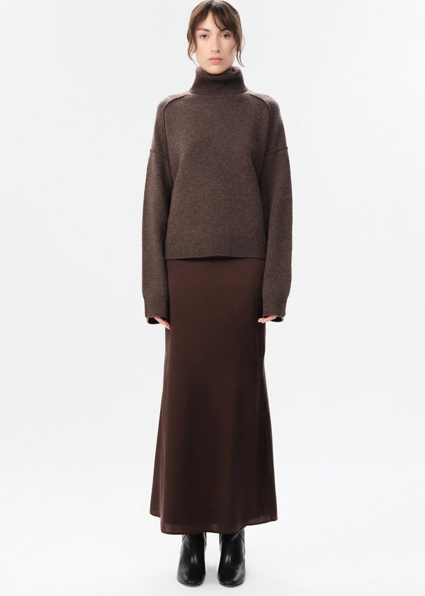 Maria Cher Melian Jordan Turtleneck Brown