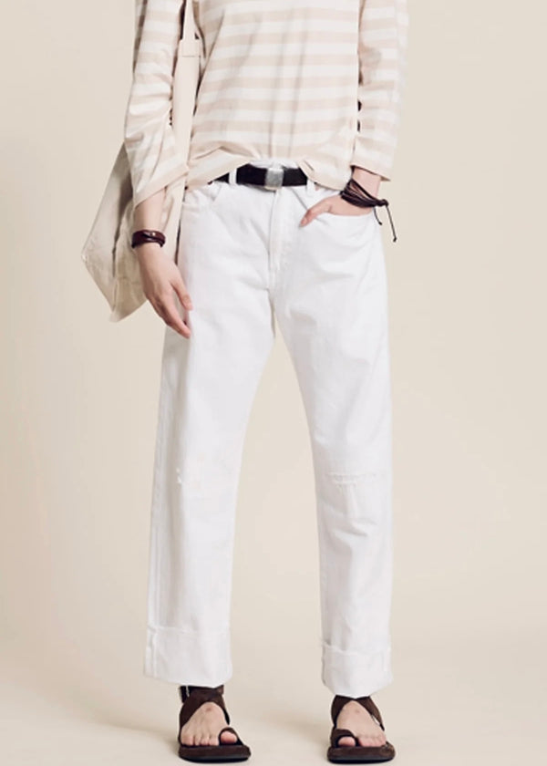 Denimist Lucy Boyfriend Jean White