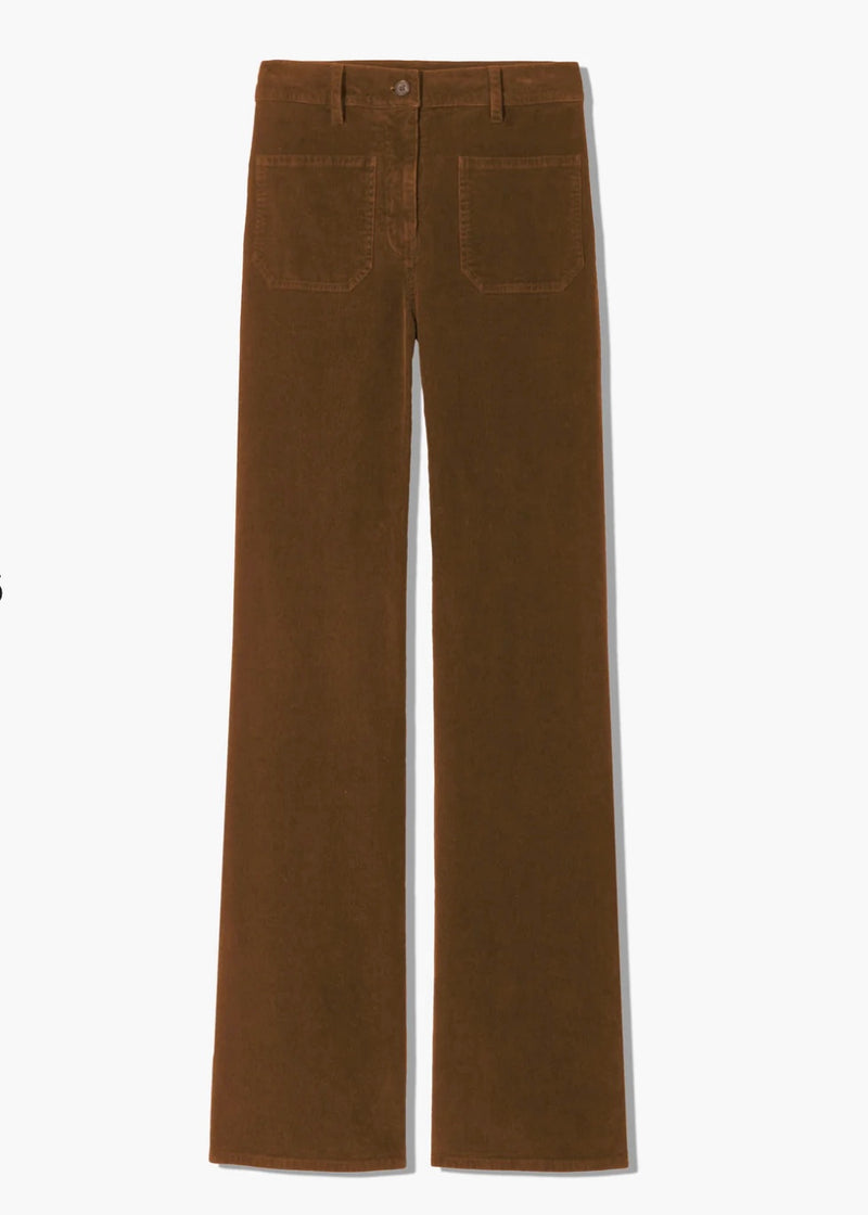 Nili Lotan Florence Corduroy Caffe
