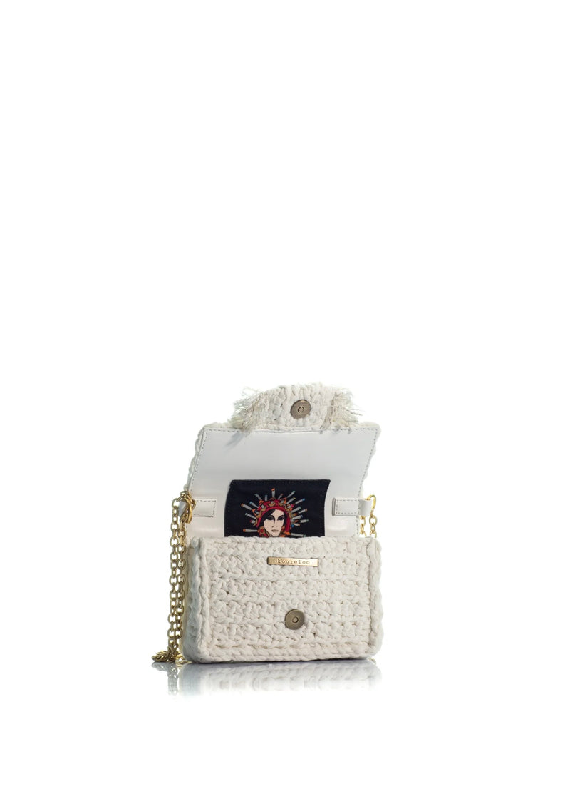 Kooreloo Ibiza Mini Crochet White