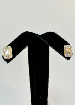 EF Collection Rectangle Earrings