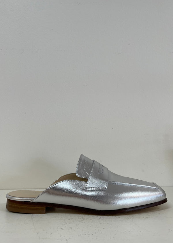 Sophique Milano Mule Silver